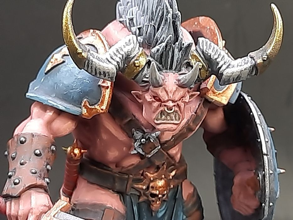 Warhammer Old world Age of sigmar Chaos Ogroid Myrmidon Minotaur