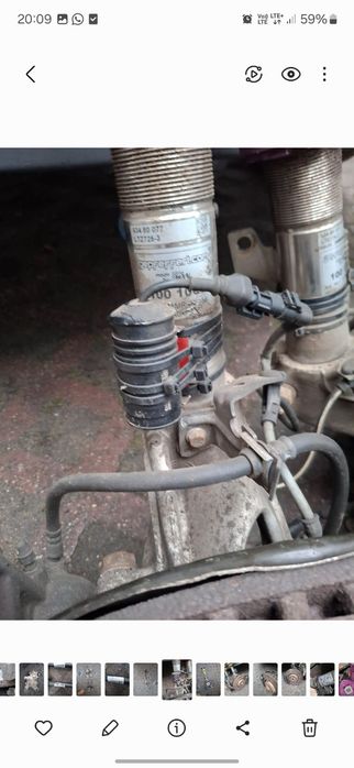 Kompletne kopyta kolumny MacPhersona Seat Leon III Lift