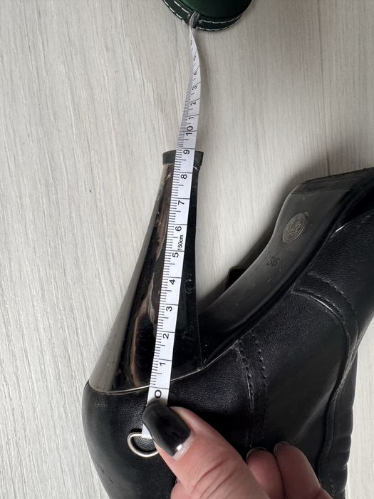 Чобітки демісезон, натуральна шкіра, 36/37р, Італія