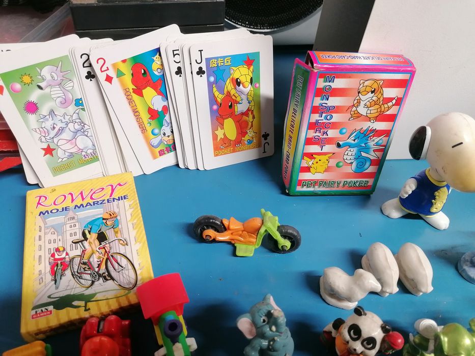 Kinder, pokemon i inne