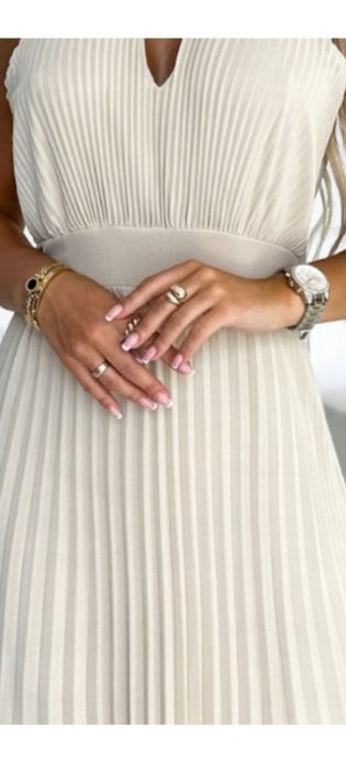 Sukienka plisowana L/XL