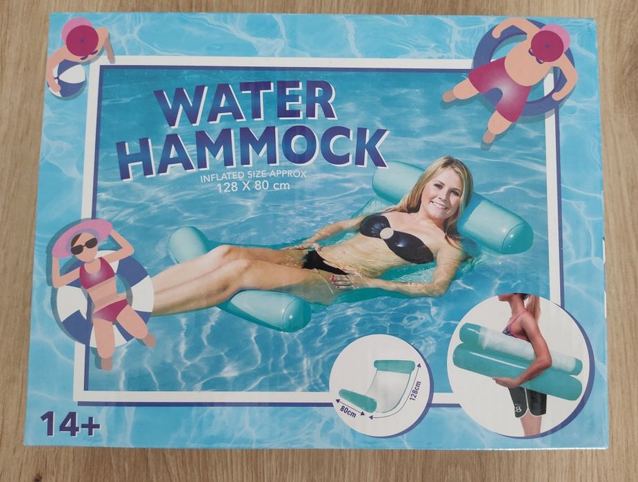 Hamak wodny do basenu water hammok lato128x80