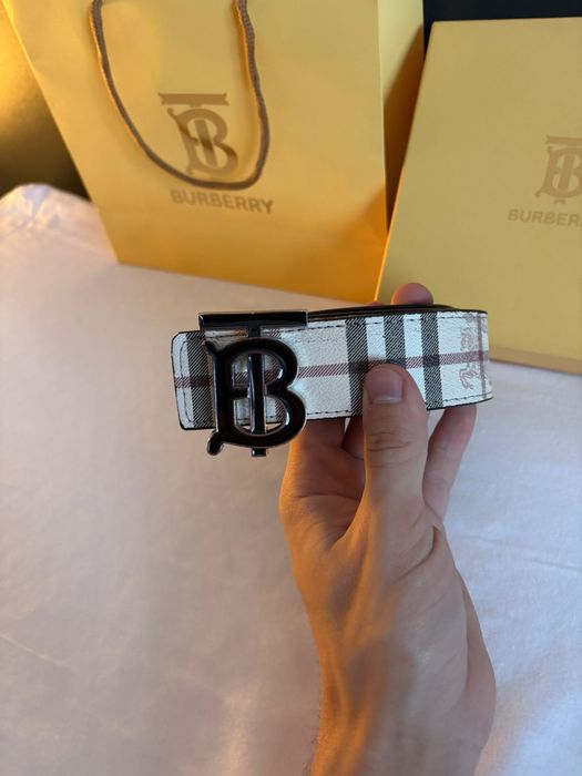 Skórzany Pasek burberry