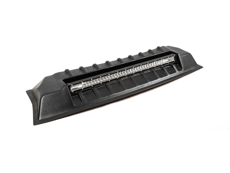 Jeep Wrangler 2007-2017 рр. Козирок вітрового скла V3 (LED)