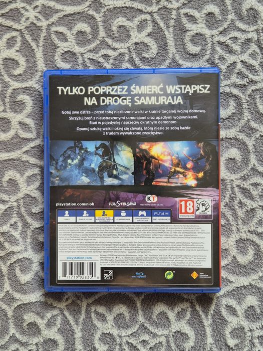 NIOH na ps4 stan idealny