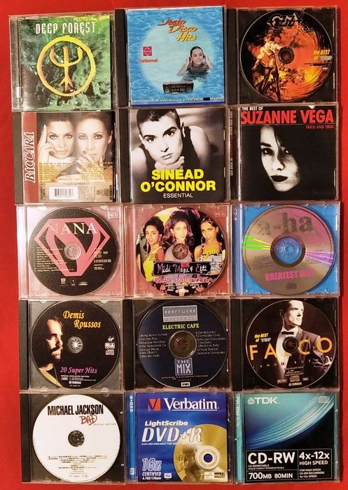 CD - Aerosmith Enya LL Cool J