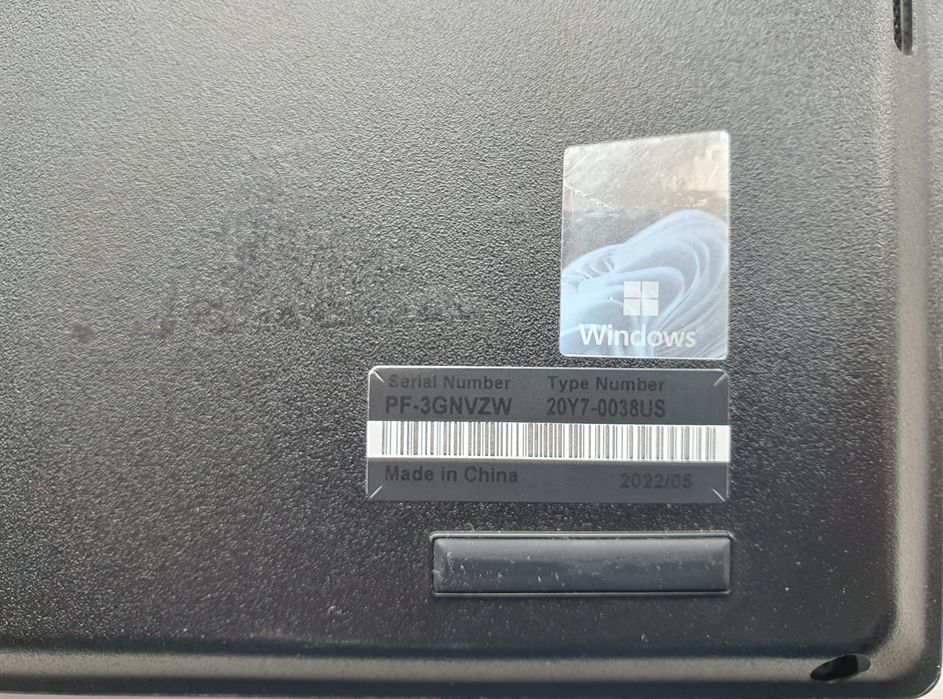 Lenovo Thinkpad E14 Gen3 Ryzen 5 5500U 8/265GB 2022
