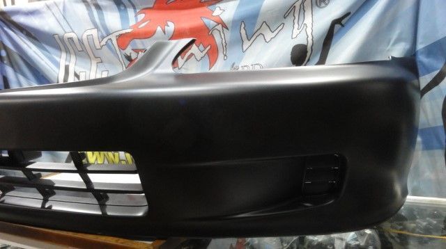 Para-choques frontal honda civic 1999-2001 2 / 3 / 4 portas em plástico ABS