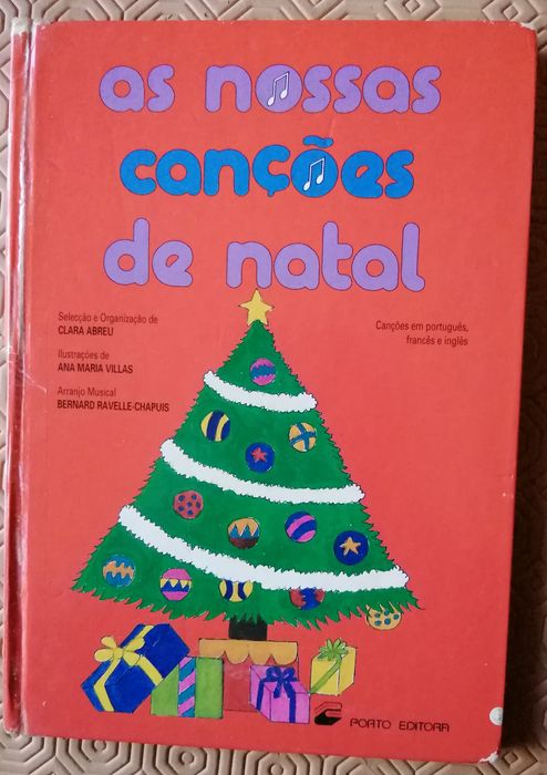 Livro de musica  As Nossas Canções de Natal