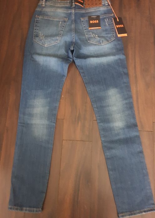 Spodnie jeansowe slim fit boss rozm.30