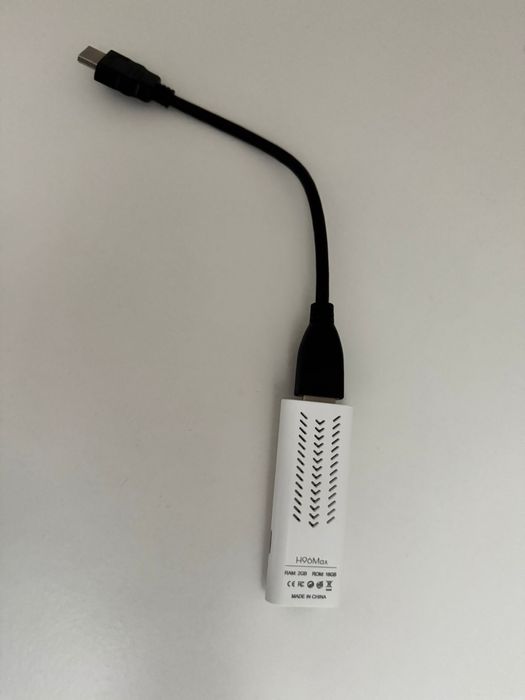 Box Android TV H96 Max + comando