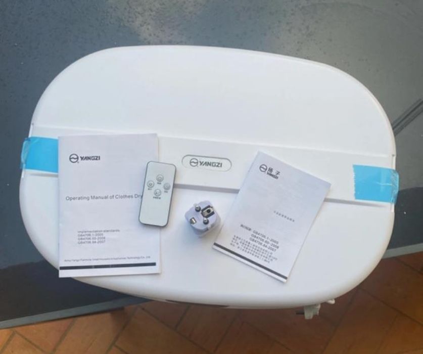 Secador de Roupas Portátil Elétrico – Compacto e Eficiente