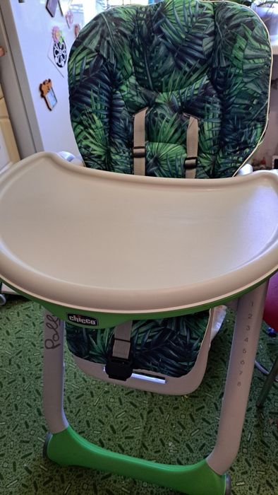 Стільчик- шезлонг Chicco Polly2Stars з дугою