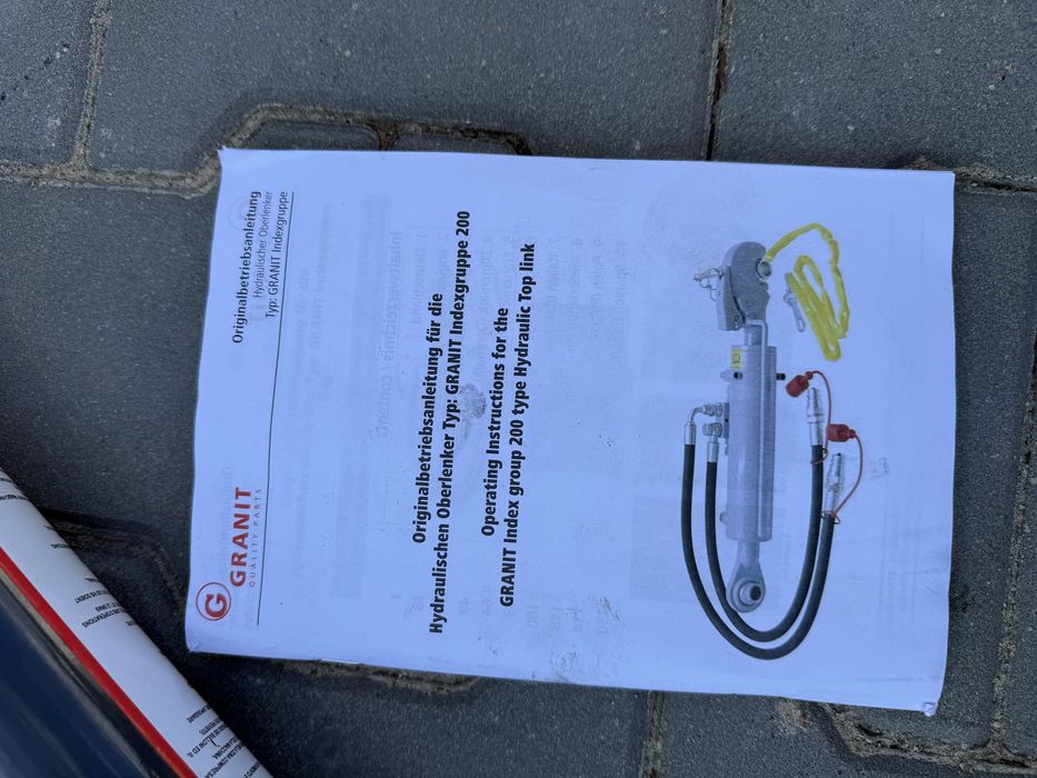 Łącznik Hydrauliczny nowy Granit  kat.2