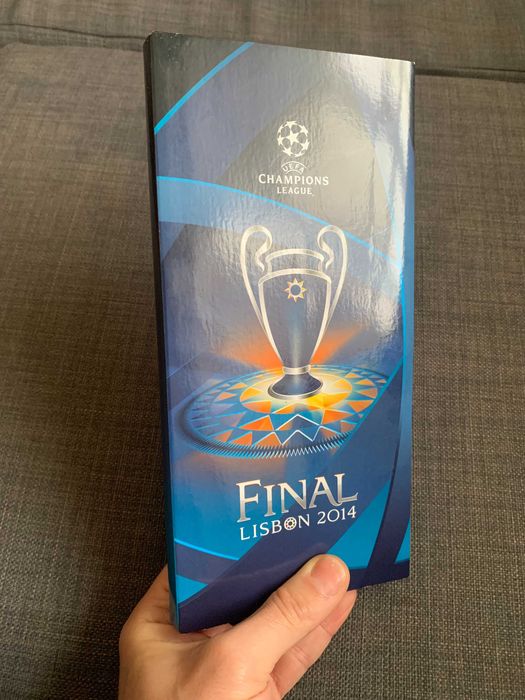 Caixa arquivadora UEFA Champions League Final Lisbon 2014