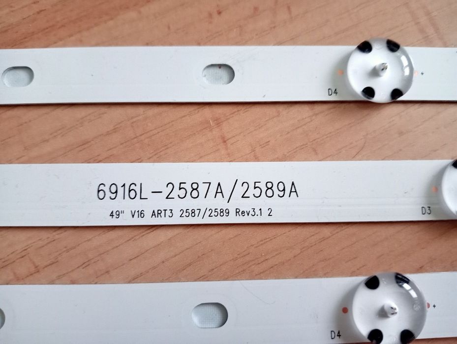 Podświetlenie LED do TV LG 49' NOWE
