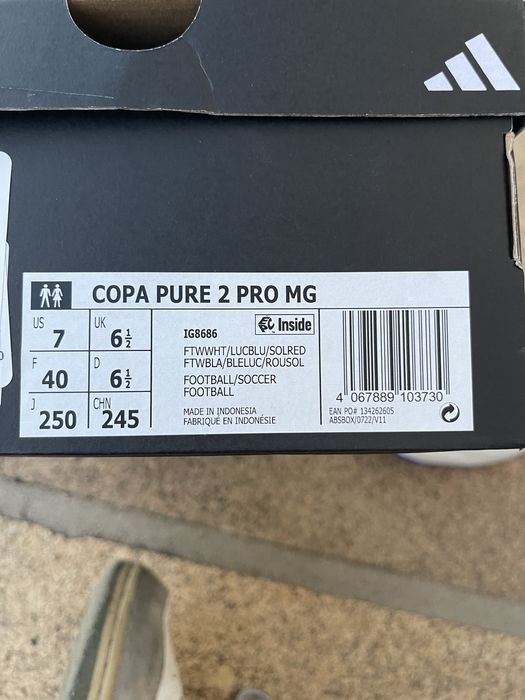 Chuteiras Adidas Copa Pure 2 PRO MG
