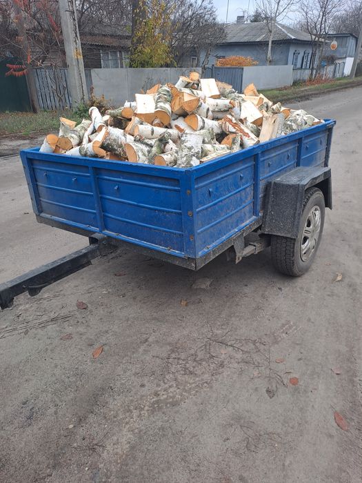 Продам дрова легковим причепом