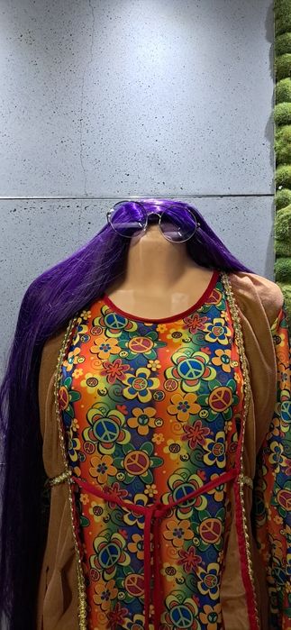 Strój przebranie kostium hipiska