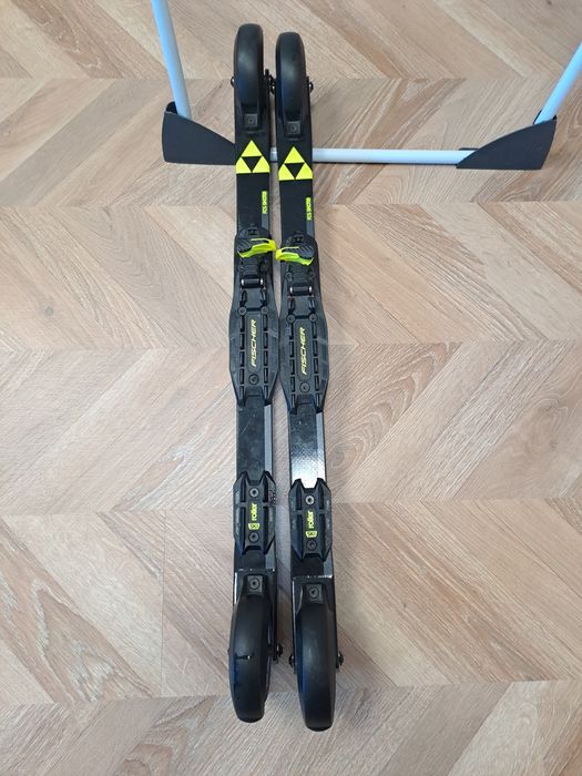 Nartorolki Fischer RCS Skate + Wiązania | Stan bdb / Karton + Paragon