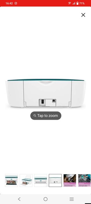Impressora hp 3762 multifunções