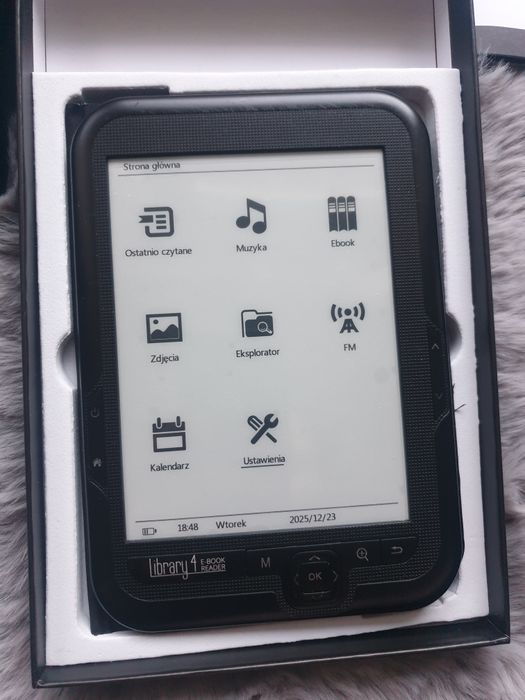 Czytnik książek e-book Kruger&Matz Library 4 8 GB 6" cali