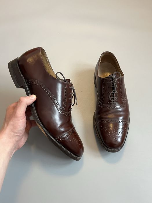 Туфли Loake Leather 44.5 Churchs Crockett Jones Officine Creative