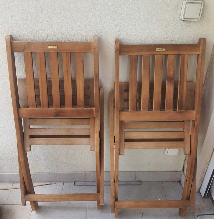 Conjunto mesa e cadeiras para exterior