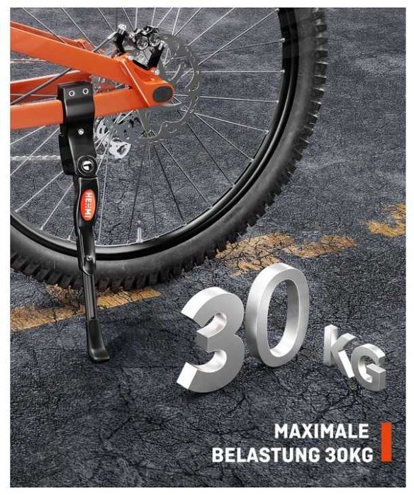 Regulowana stopka rowerowa do rowerów 24-28" HENMI