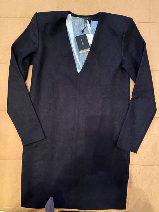 Vestido curto lã Massimo Dutti (Novo XS e S)