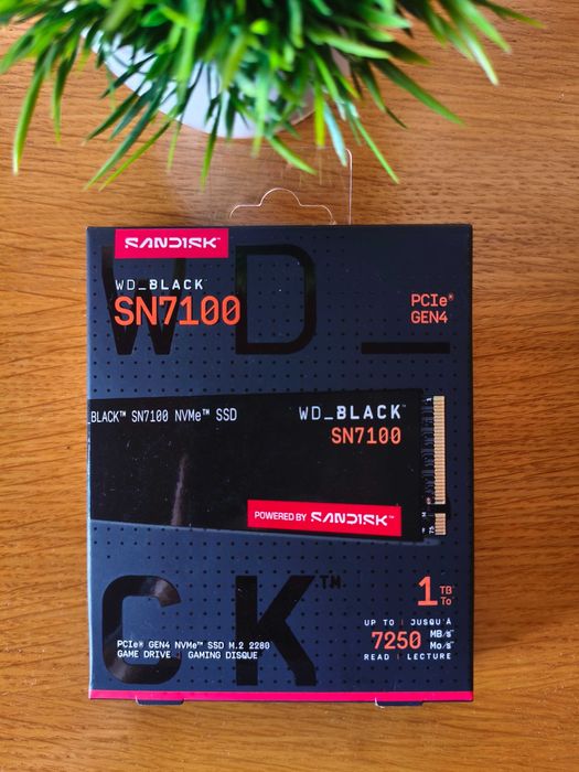 Ssd NVMe WD_BLACK SN7100 1Tb – Como Novo
