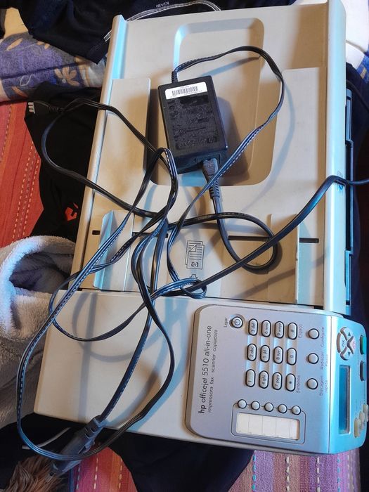 Impressora HP . Copia .  Scanner. Fax. Hp officejet .5510 . All-in-on