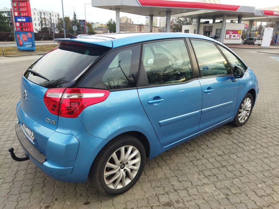 Citroen C4 Picasso 1.6 z gazem rok 2009 hak holowniczy panorama