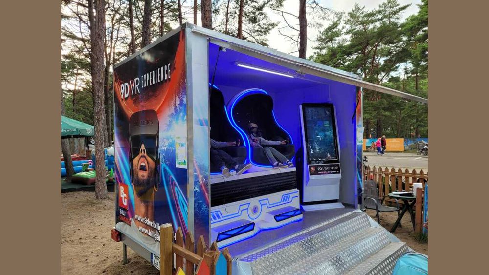 *Wynajem*Mobilne Kino 9D Symulator kinowy VR dla dzieci i dorosłych