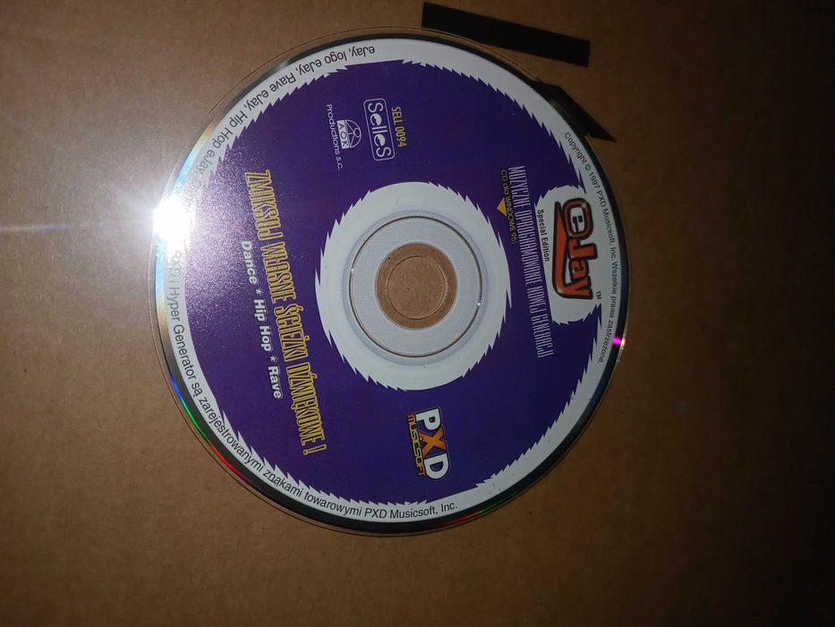 EJay Music Program do muzyki Windows 95