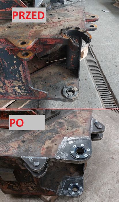 zbiornik paliwa ciągnik leśny kockums 822 (jak timberjack lkt farmer)