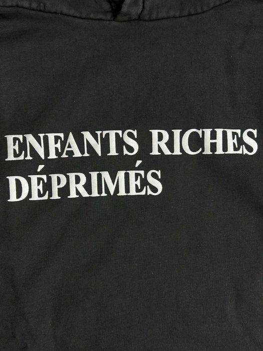 Худі Enfants Riches Deprimes Black чорна archive худи черная кофта