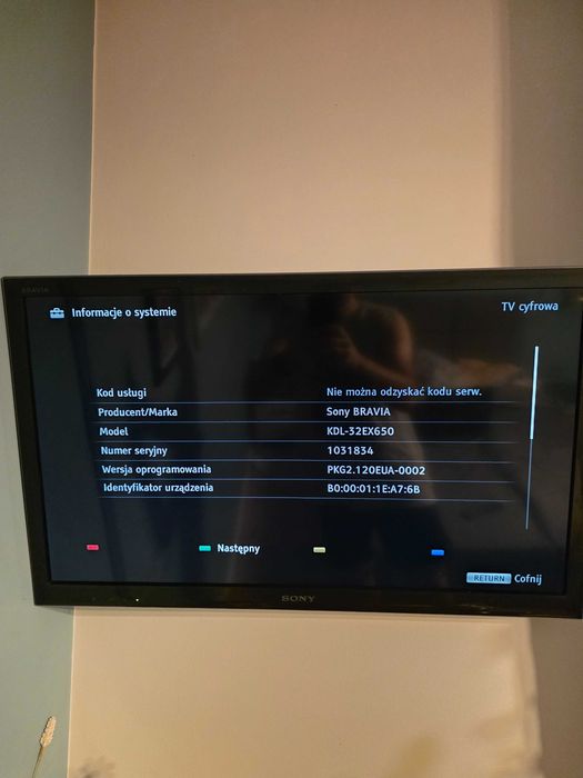 Sony Telewizor 32 cale