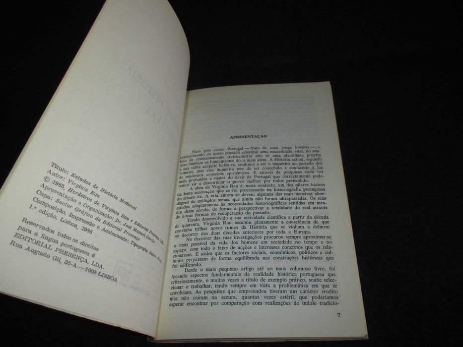 Livro Estudos de História Medieval Virgínia Rau