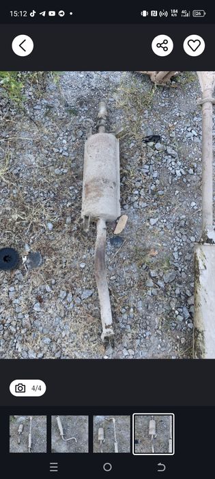 Вихлопна система 08,09,99