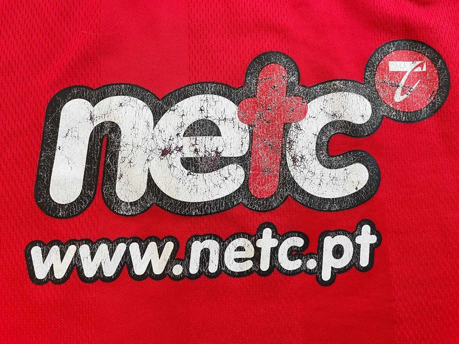 Camisola SL Benfica 2000-01 principal adidas netc, XL, original