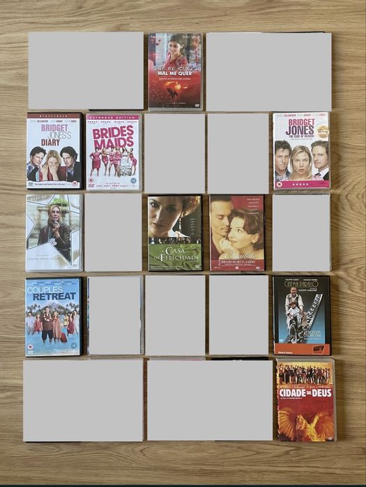 Vários filmes em DVD