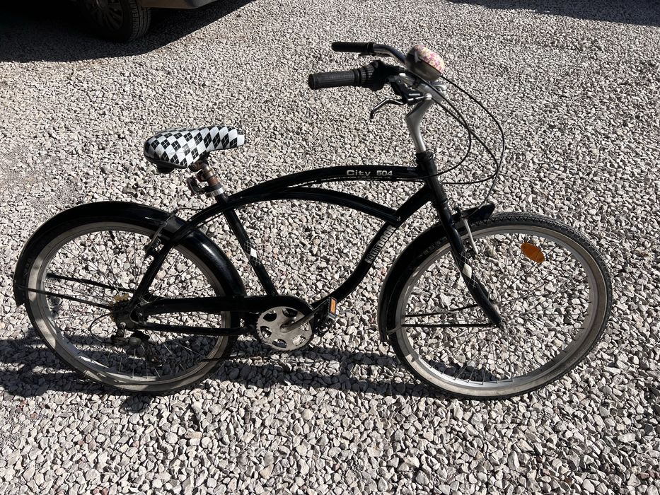 Rower cruiser beach 26 cali czarny