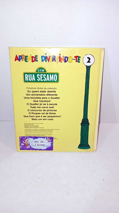 O Gualter Aprende a Ler - Livro da Rua Sésamo