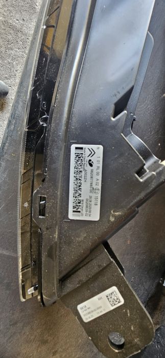 Farolim de luz diurna direito Citroen C3 de 2016 a 2020