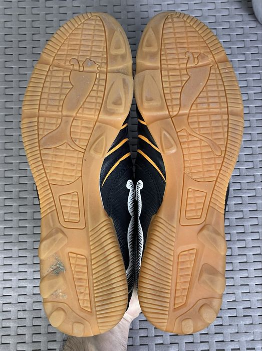 Puma копы сороконожки бутсы 44 размер футбольные для зала кожаные