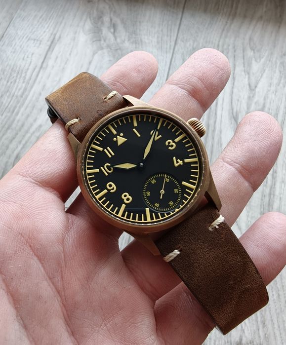 San Martin Flieger 41mm Bronze