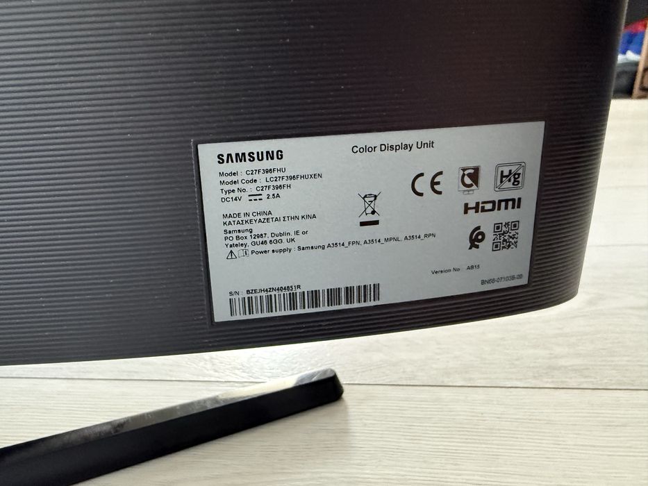 Monitor samsung 27 cali