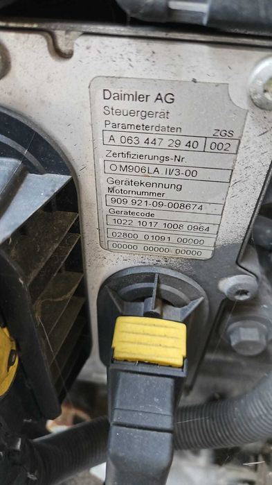 Silnik Mercedes Daimler OM 906 LA OM 904 LA