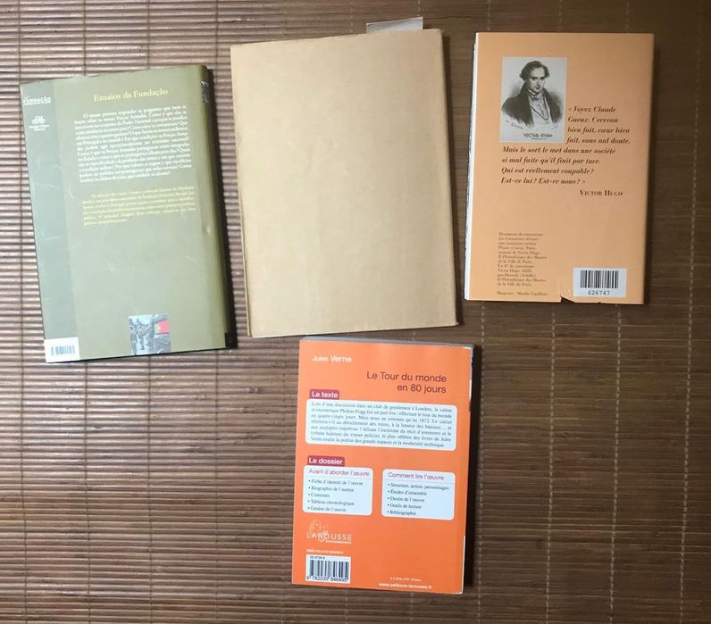 Livros língua francesa e outros